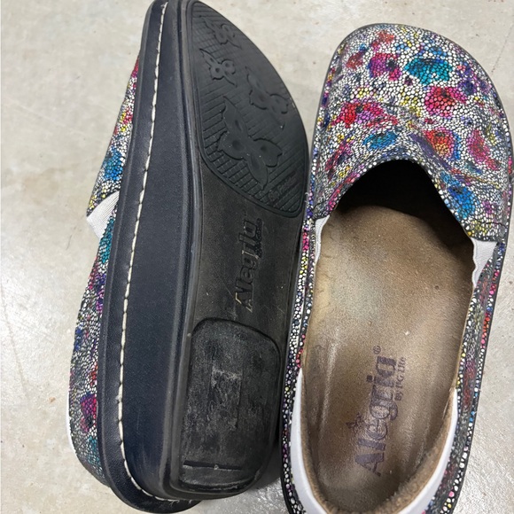 Alegria Colorful Patterned Slip-Ons - Picture 4 of 5
